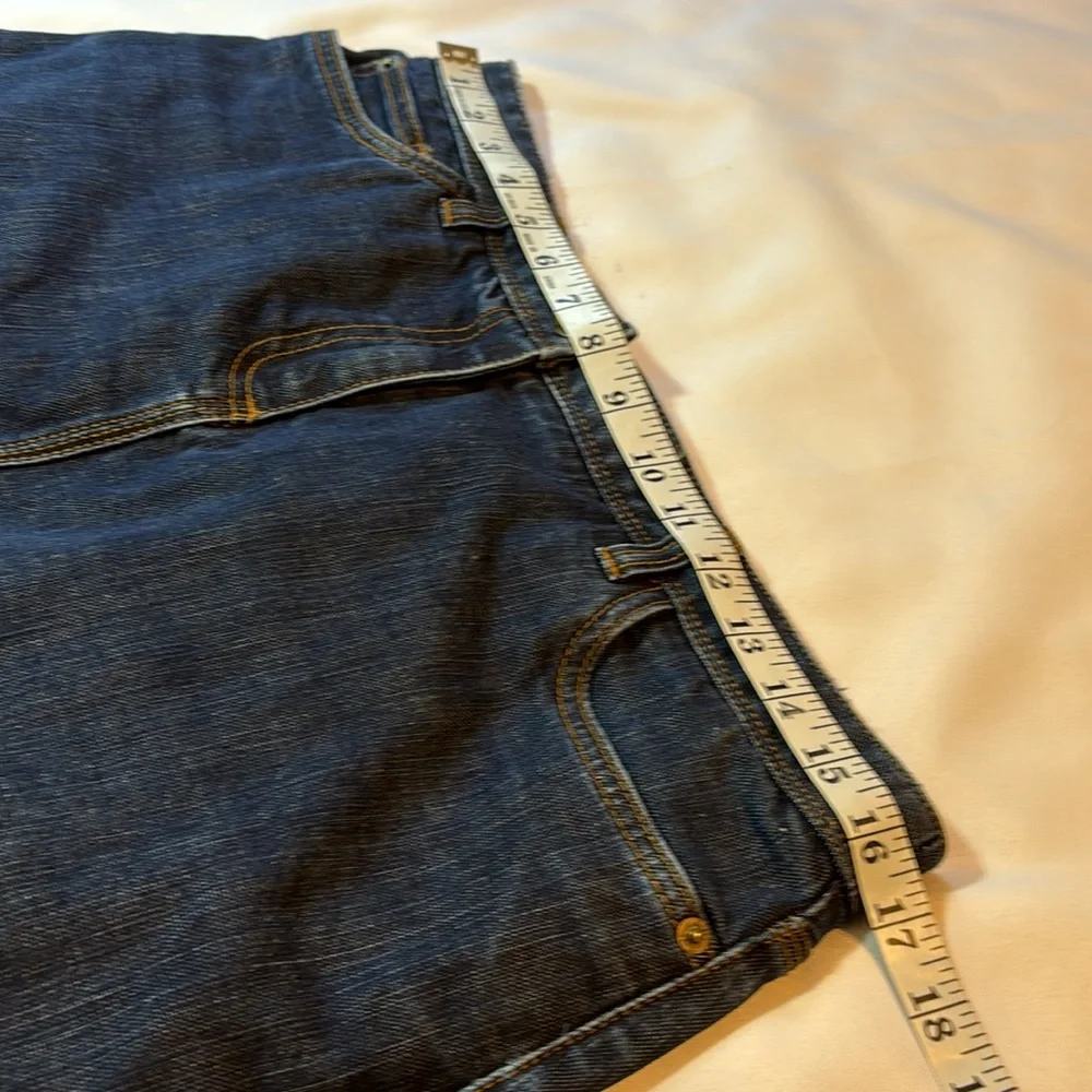 Boden Dark Wash Jean Skirt 5 Pocket Size 8R  W6444